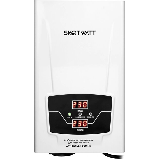 Стабилизатор напряжения Smartwatt AVR Boiler 500RW, белый