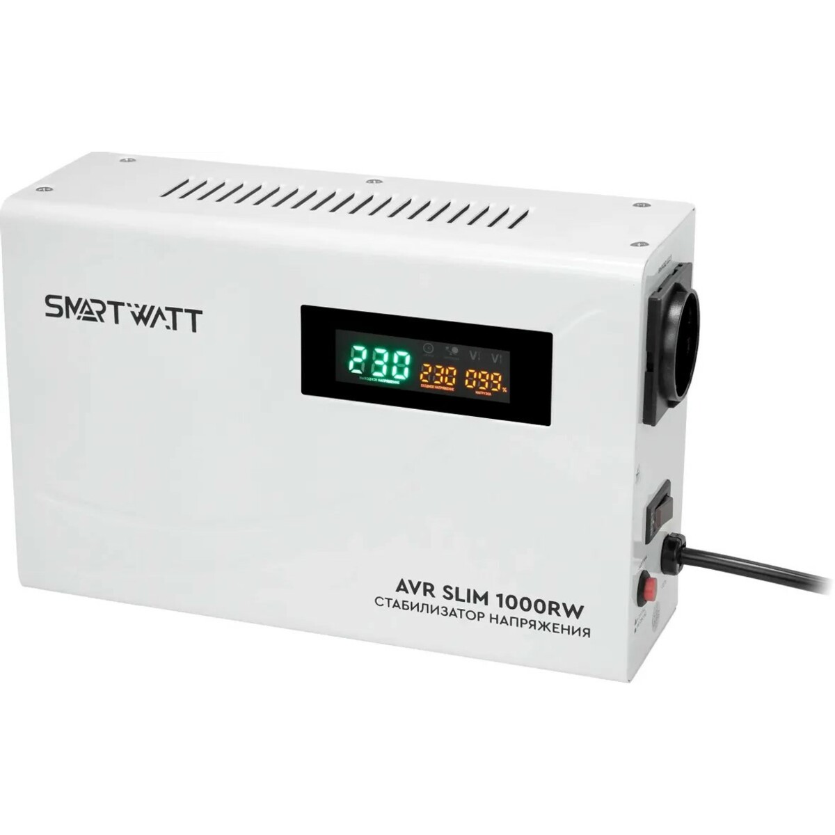 Стабилизатор напряжения Smartwatt AVR Slim 1000RW 