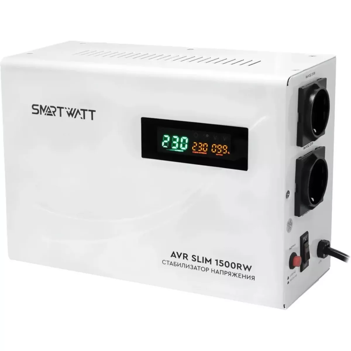 Стабилизатор напряжения Smartwatt AVR Slim 1500RW 
