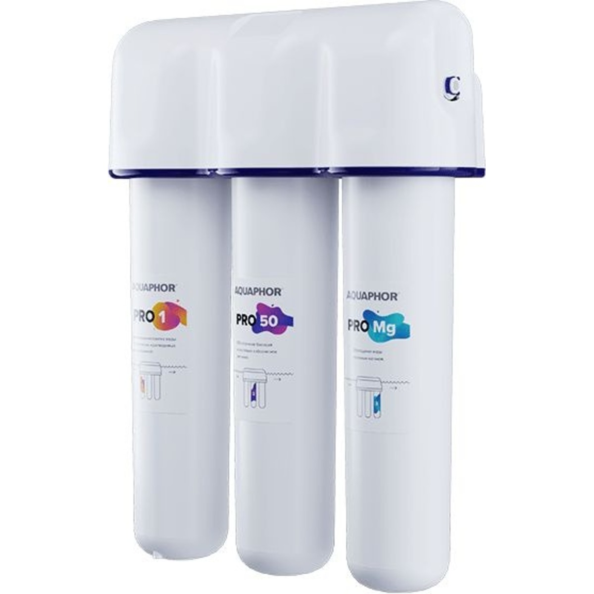 Водоочиститель Аквафор OSMO Pro-050-3-А-М, белый