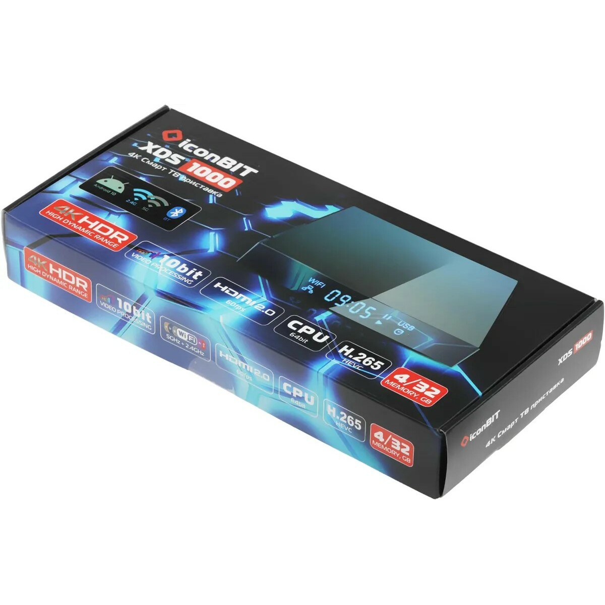 Медиаплеер Iconbit XDS 1000 32Gb, черный