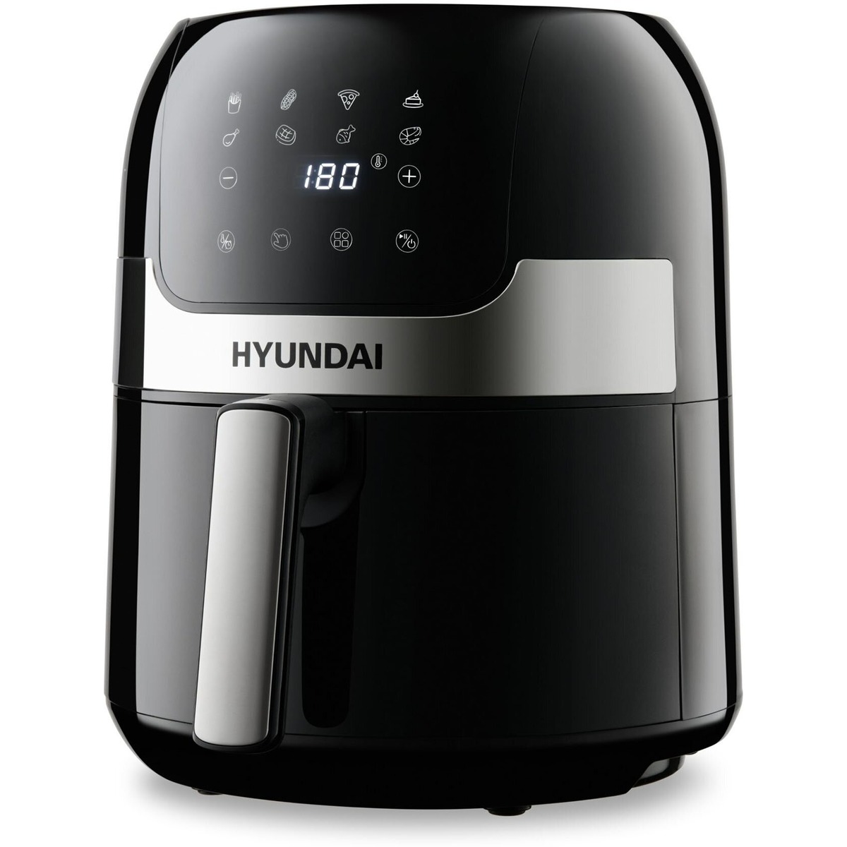 Аэрогриль Hyundai HYF-3555 (Цвет: Black / Silver)