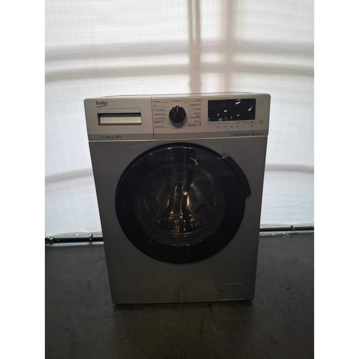 Стиральная машина Beko WSPE7H616S (Цвет: Silver)
