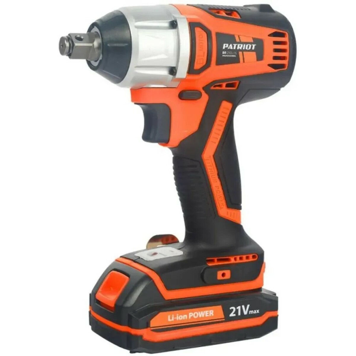 Гайковерт ударный Patriot BR 210Li 1 / 2 UES (Цвет: Orange / Black)