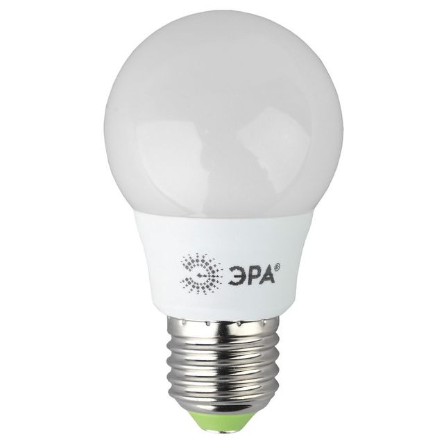 Лампа светодиодная Эра A55-6W-840-E27 6Вт цоколь:E27 колба:A55 (упак.:3шт) 