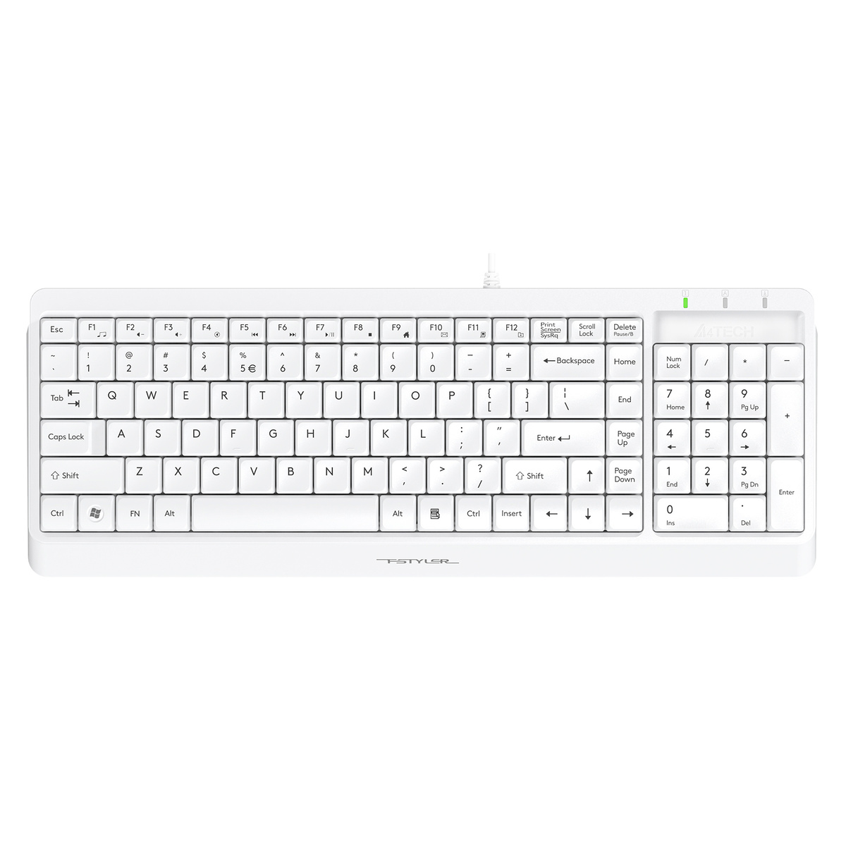 Клавиатура A4Tech Fstyler FK15 (Цвет: White)