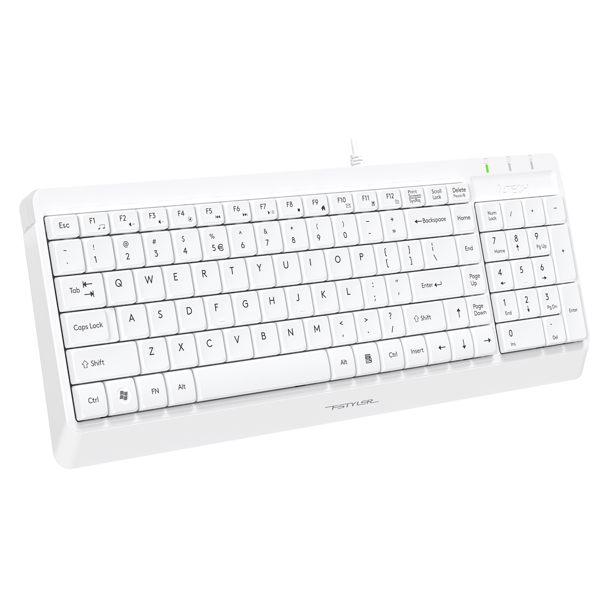 Клавиатура A4Tech Fstyler FK15 (Цвет: White)