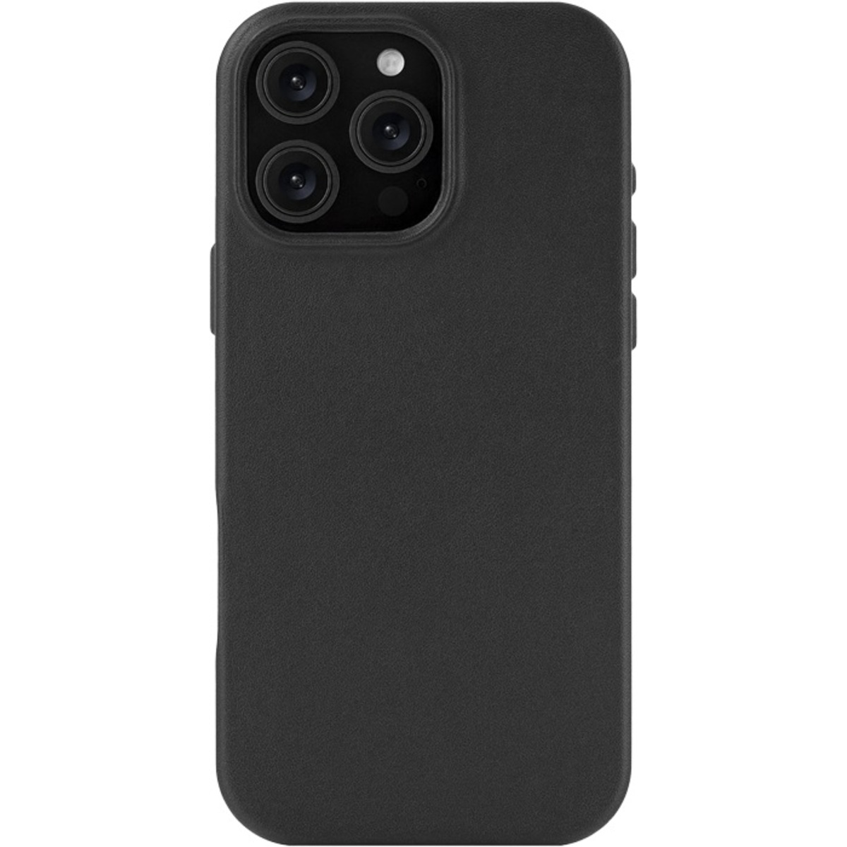 Чехол-накладка uBear Capital Leather Mag Case для смартфона Apple iPhone 16 Pro Max (Цвет: Black)