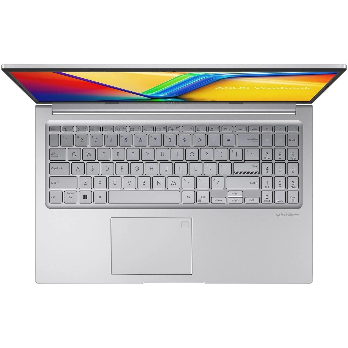 Ноутбук Asus Vivobook 15 X1504ZA-BQ501 Core i5 1235U 8Gb SSD512Gb Intel Iris Xe graphics 15.6 IPS FHD (1920x1080) noOS silver WiFi BT Cam (90NB1022-M00R90)