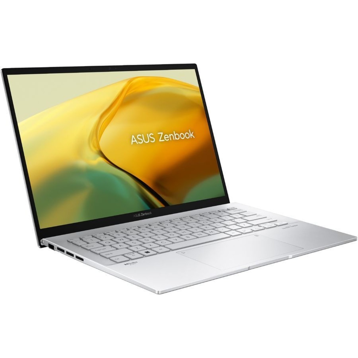 Ноутбук Asus Zenbook 14 OLED UX3402VA-KM371W Core i7 1360P 16Gb SSD1Tb Intel Iris Xe graphics 14 OLED 2.8K (2880x1800) Windows 11 Home silver WiFi BT Cam Bag (90NB10G6-M00KX0)