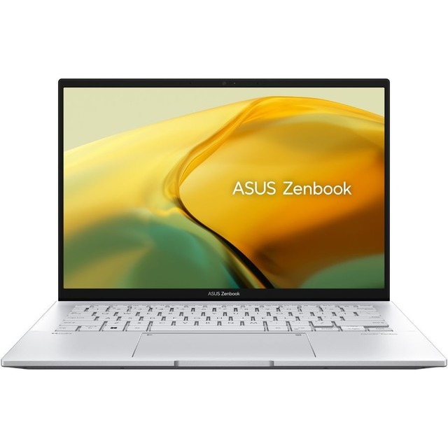 Ноутбук Asus Zenbook 14 OLED UX3402VA-KM371W Core i7 1360P 16Gb SSD1Tb Intel Iris Xe graphics 14 OLED 2.8K (2880x1800) Windows 11 Home silver WiFi BT Cam Bag (90NB10G6-M00KX0)