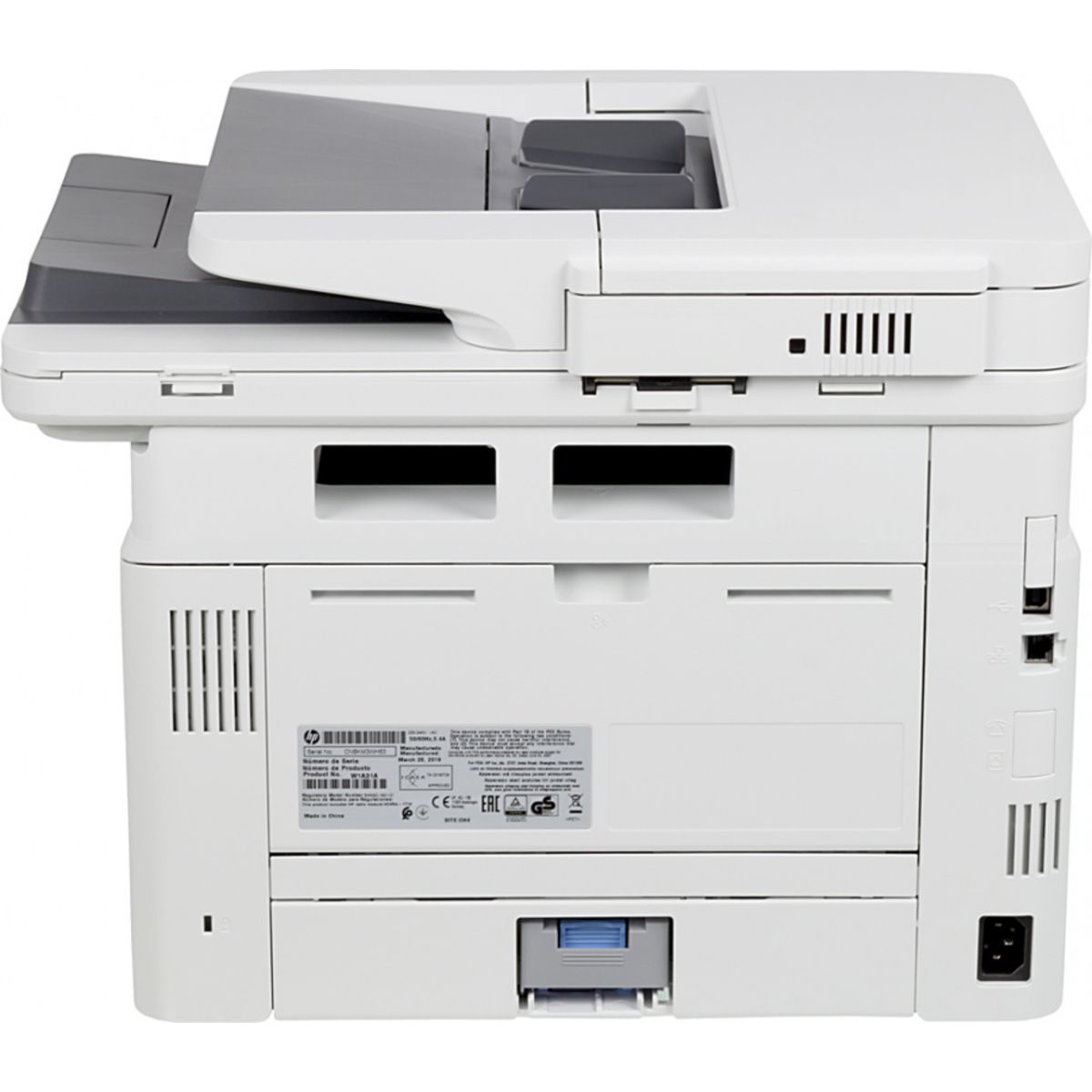 МФУ лазерный HP LaserJet Pro RU M428dw (W1A31A) (Цвет: White)