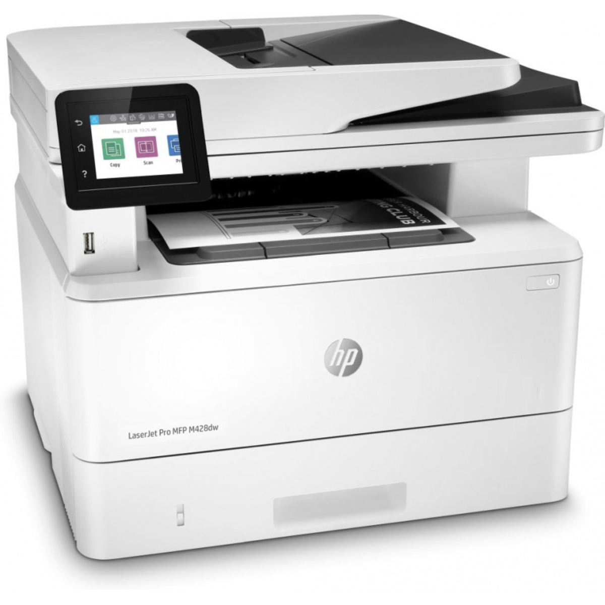 МФУ лазерный HP LaserJet Pro RU M428dw (W1A31A) (Цвет: White)
