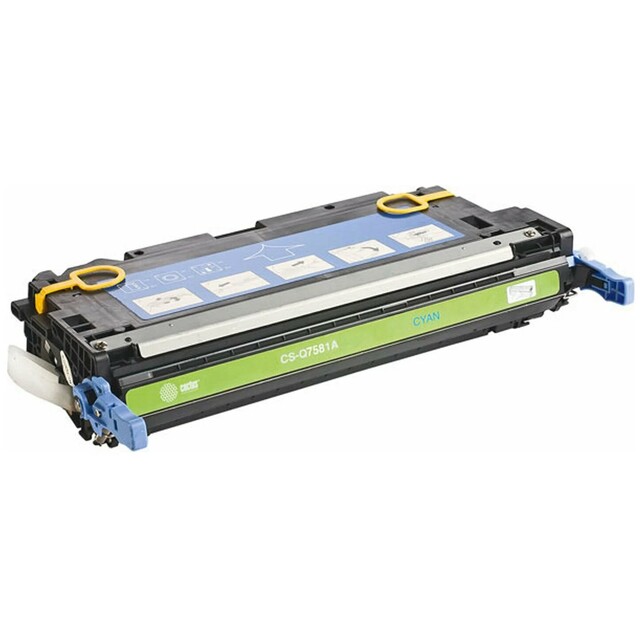 Картридж Cactus CS-Q7581A (Цвет: Cyan) Картридж Cactus CS-Q7581A (Цвет: Cyan)