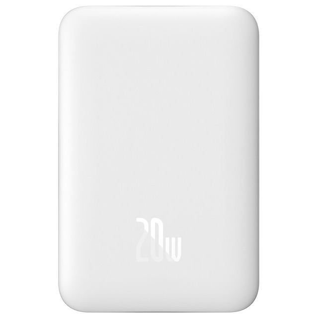 Внешний аккумулятор Baseus Magnetic Mini Wireless Fast Charge 10000mAh 20W (Цвет: White)
