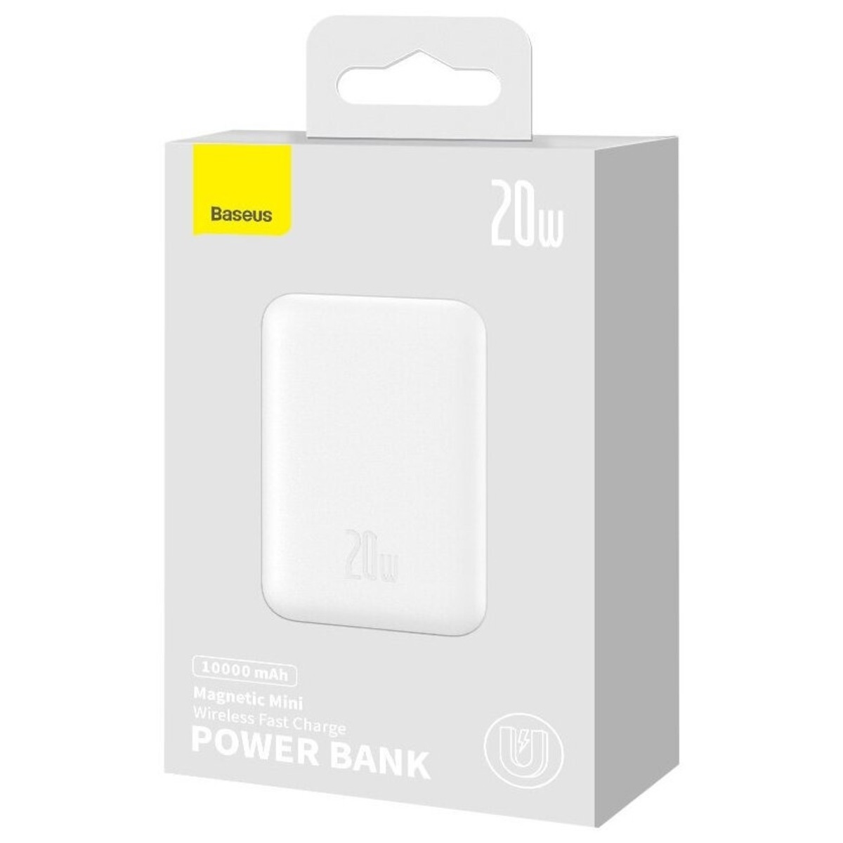 Внешний аккумулятор Baseus Magnetic Mini Wireless Fast Charge 10000mAh 20W (Цвет: White)