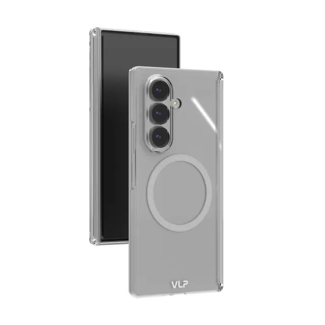 Чехол-накладка VLP Crystal Flex Case с MagSafe для Samsung Galaxy Z Fold 8 Ultra, прозрачный