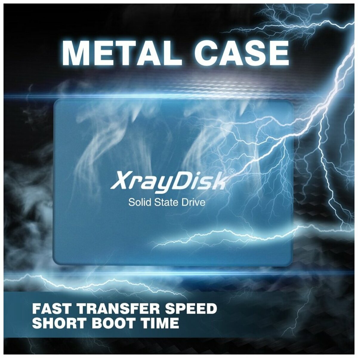 Накопитель SSD XrayDisk 1TB SATA III (Цвет: Blue)