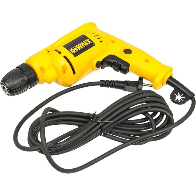 Дрель безударная DeWalt DWD014S-QS (Цвет: Yellow) Дрель безударная DeWalt DWD014S-QS (Цвет: Yellow)