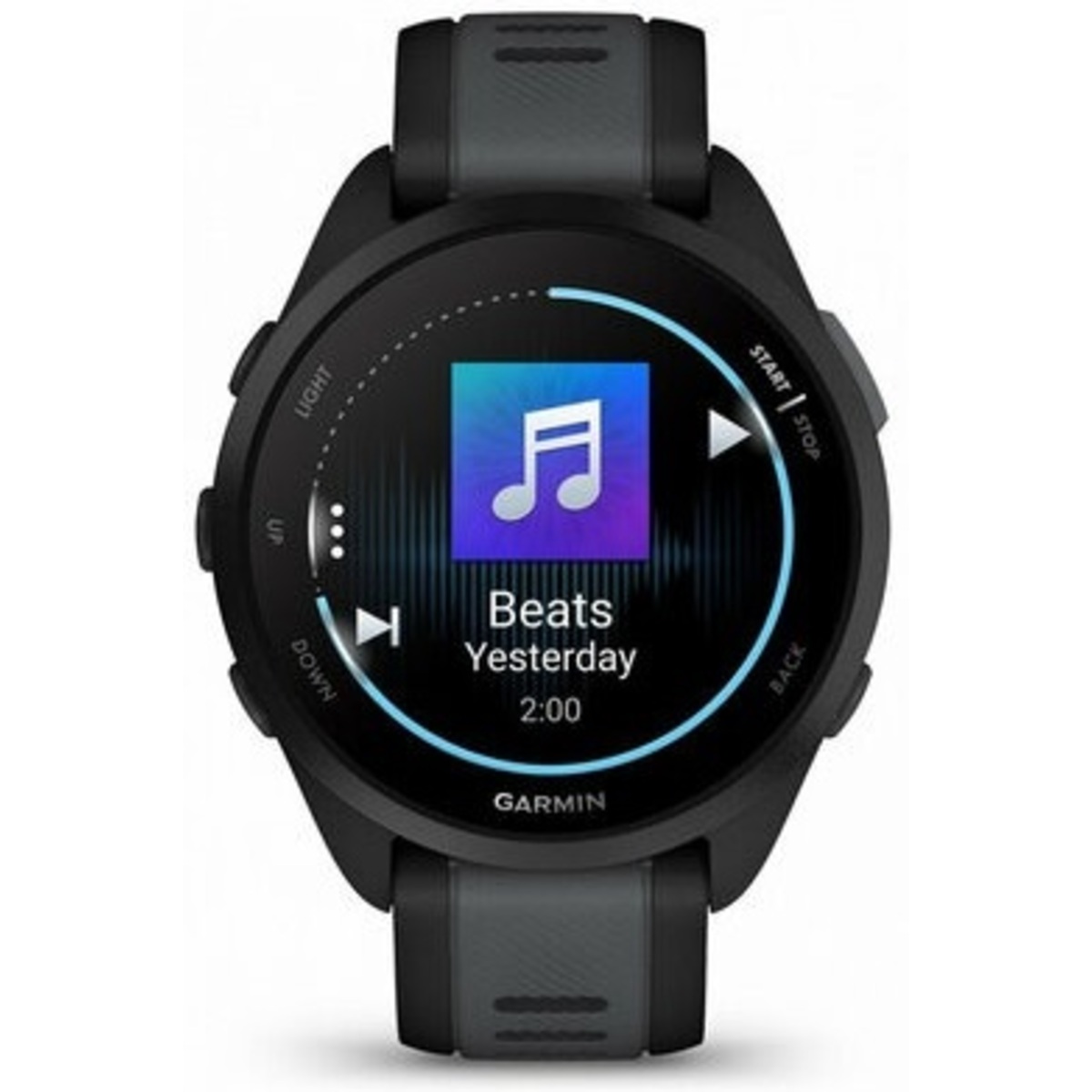 Умные часы Garmin Forerunner 165 Music, черный