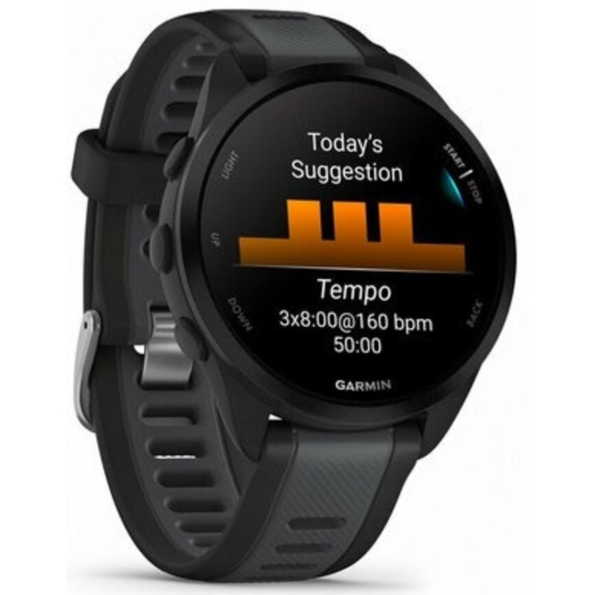 Умные часы Garmin Forerunner 165 Music, черный