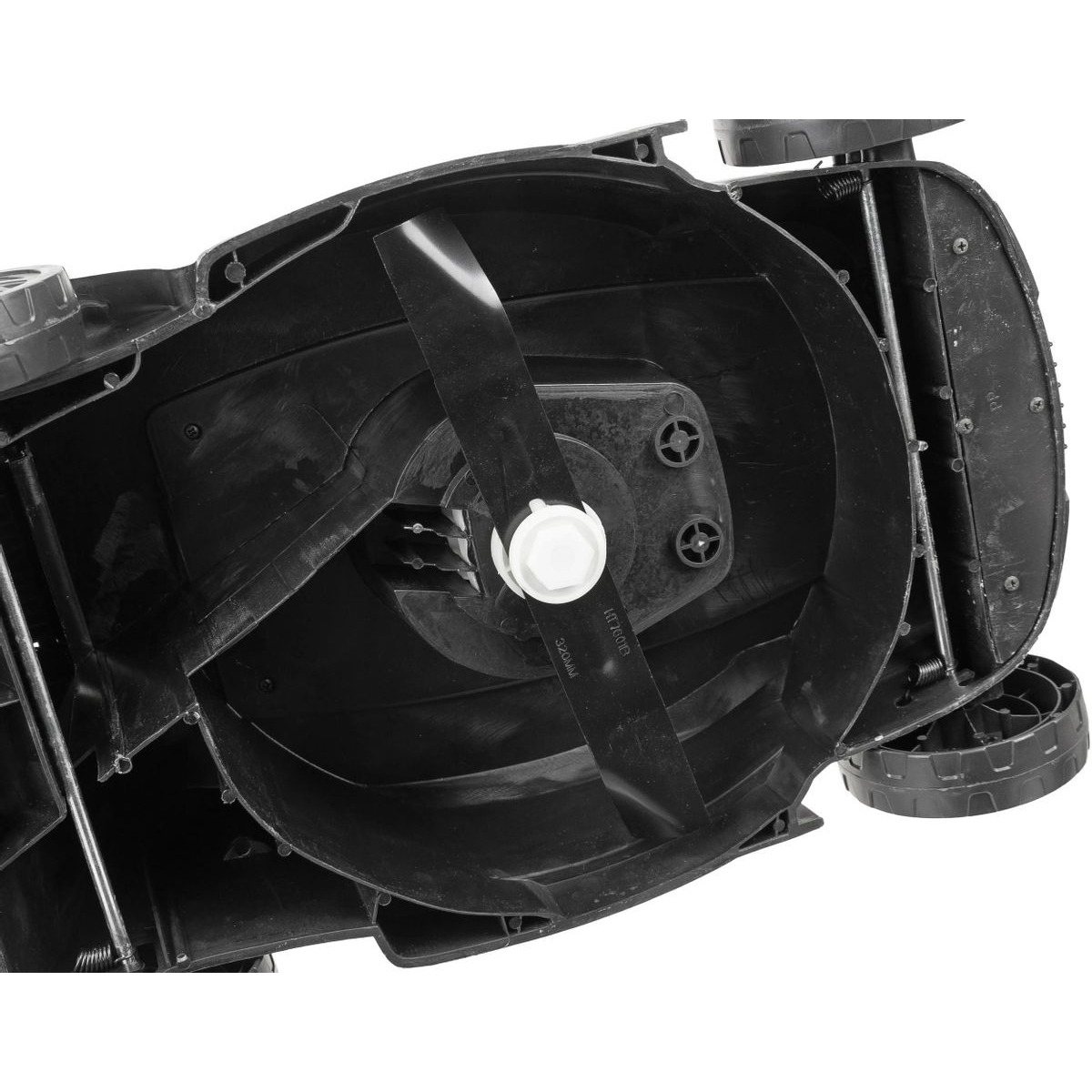 Газонокосилка роторная Huter ELM-320/1000, черный