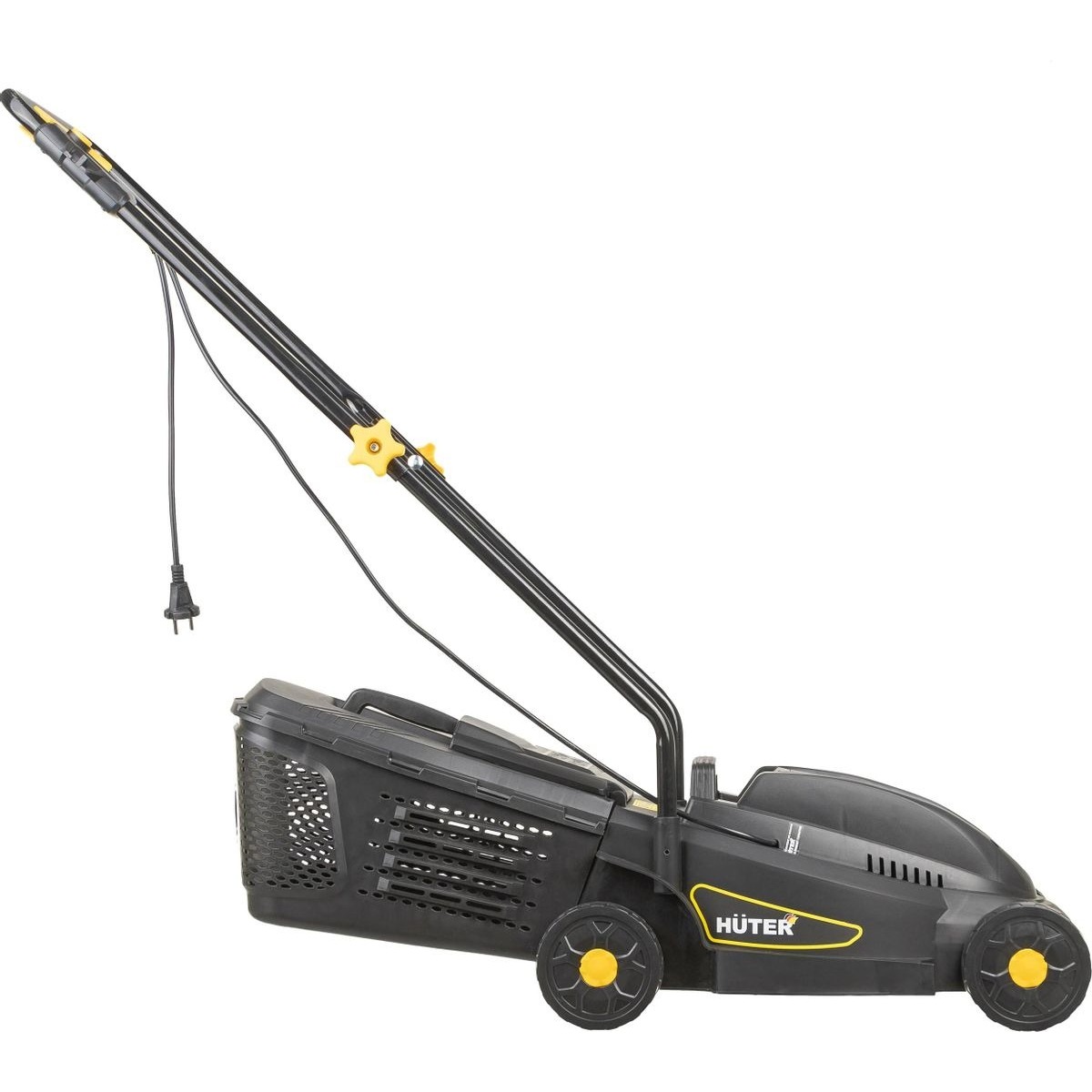 Газонокосилка роторная Huter ELM-320/1000, черный