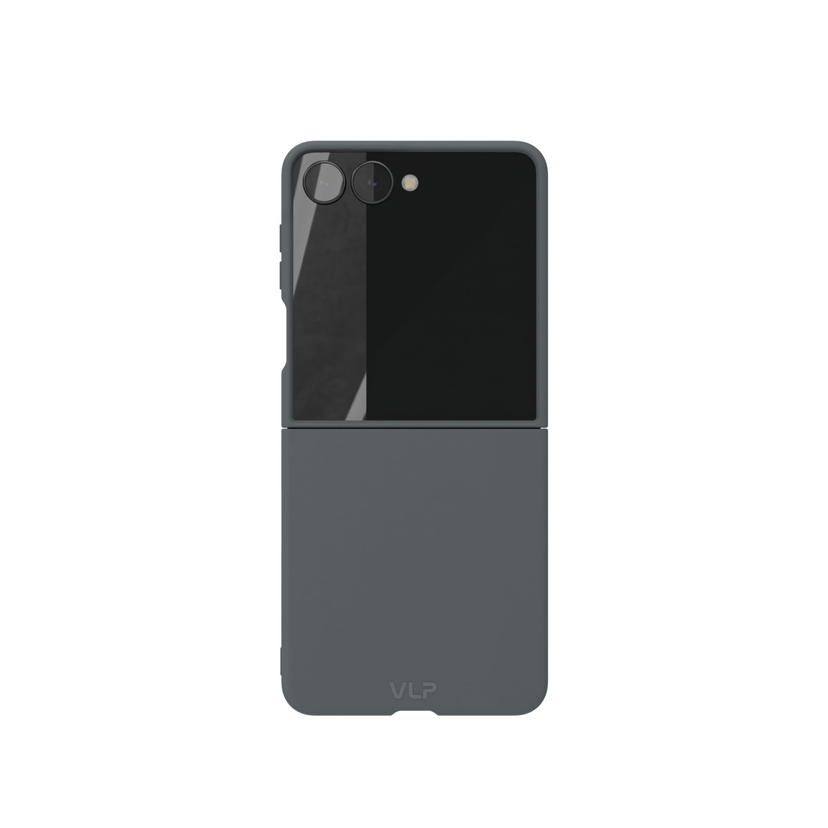 Чехол-накладка VLP Flex Case с MagSafe для Samsung Galaxy Z Flip 8, графитовый