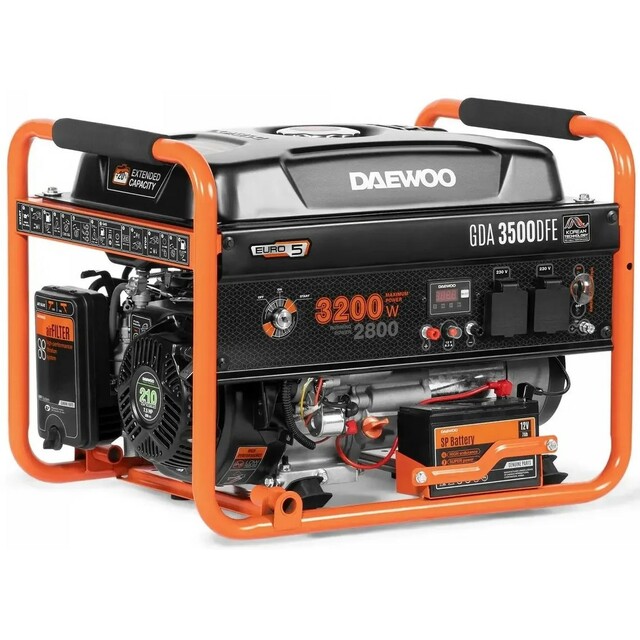 Генератор Daewoo Master GDA 3500 DFE (Цвет: Orange / Black)