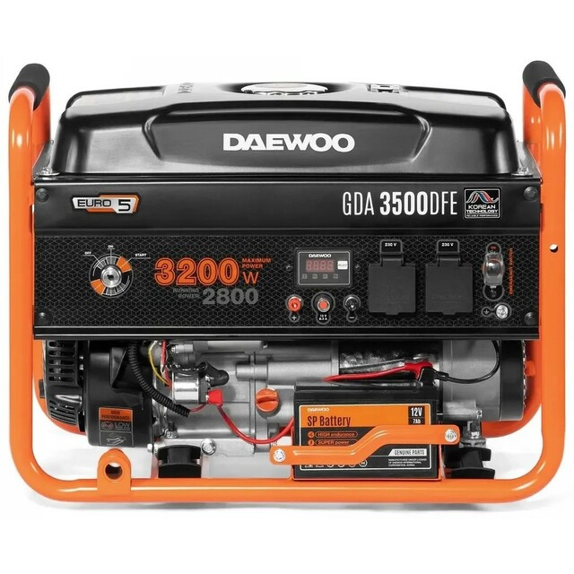 Генератор Daewoo Master GDA 3500 DFE (Цвет: Orange / Black)