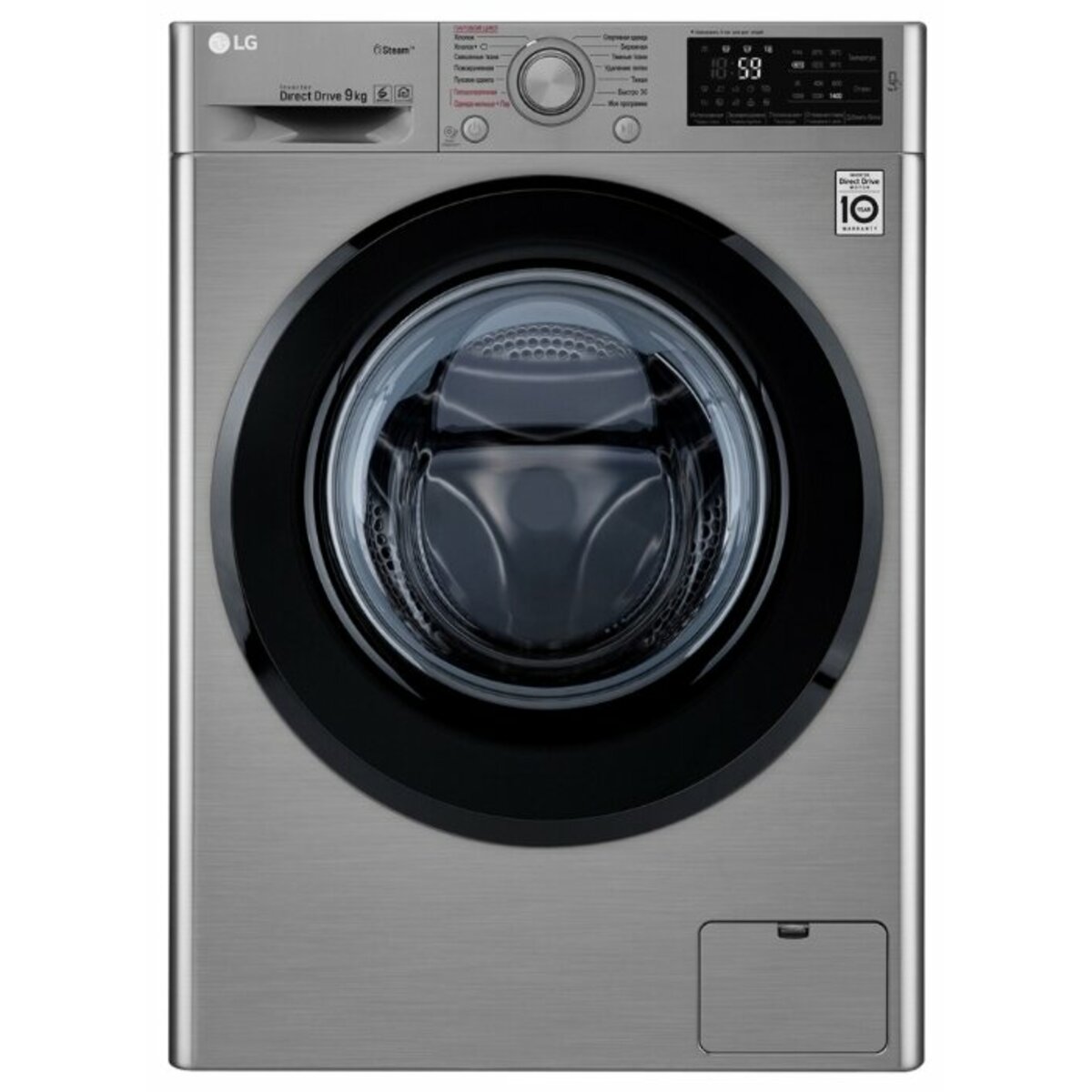 Стиральная машина LG F4M5VS6S (Цвет: Gray)