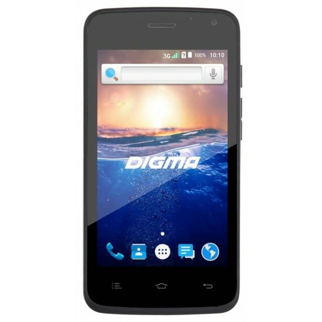 Смартфон Digma Hit Q400 3G (Цвет: Graphite)