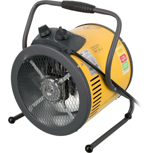 Тепловая пушка электрическая Ballu BHP-P-6 (Цвет: Yellow) Тепловая пушка электрическая Ballu BHP-P-6 (Цвет: Yellow)