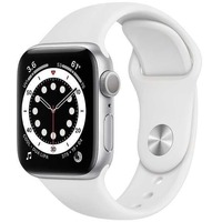 Умные часы Apple Watch Series 6 GPS 40mm Aluminum Case with Sport Band (Цвет: Silver/White)