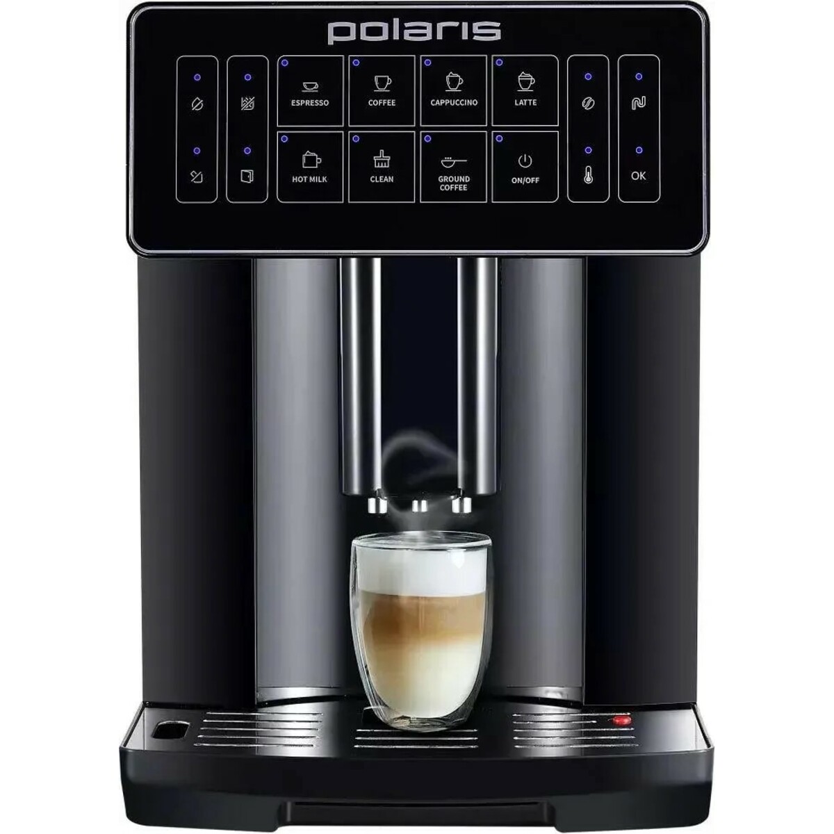 Кофемашина Polaris PACM 2052AC, черный