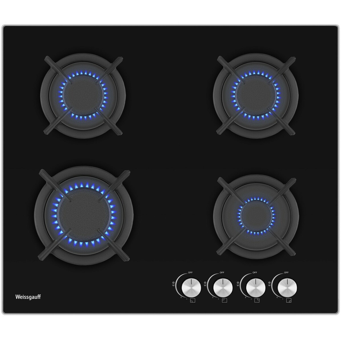 Варочная панель Weissgauff HG 640 BG, черный