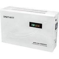 Стабилизатор напряжения Smartwatt AVR Slim 10000RW, белый