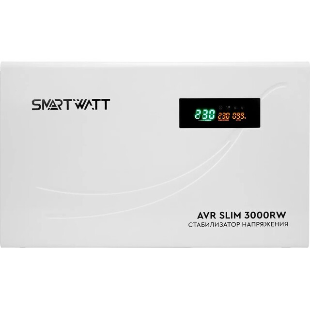 Стабилизатор напряжения Smartwatt AVR Slim 3000RW Стабилизатор напряжения Smartwatt AVR Slim 3000RW