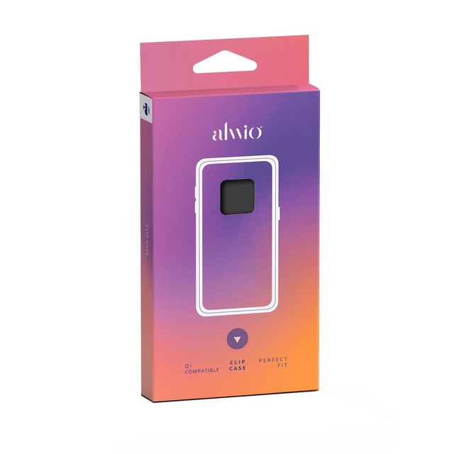 Чехол-накладка Alwio для смартфона Samsung Galaxy A12 (Цвет: Black)
