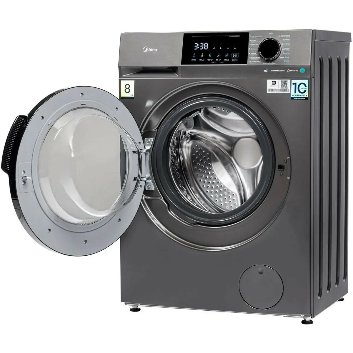 Стиральная машина Midea MFC3814BSW47 / S (Цвет: Black Silver)