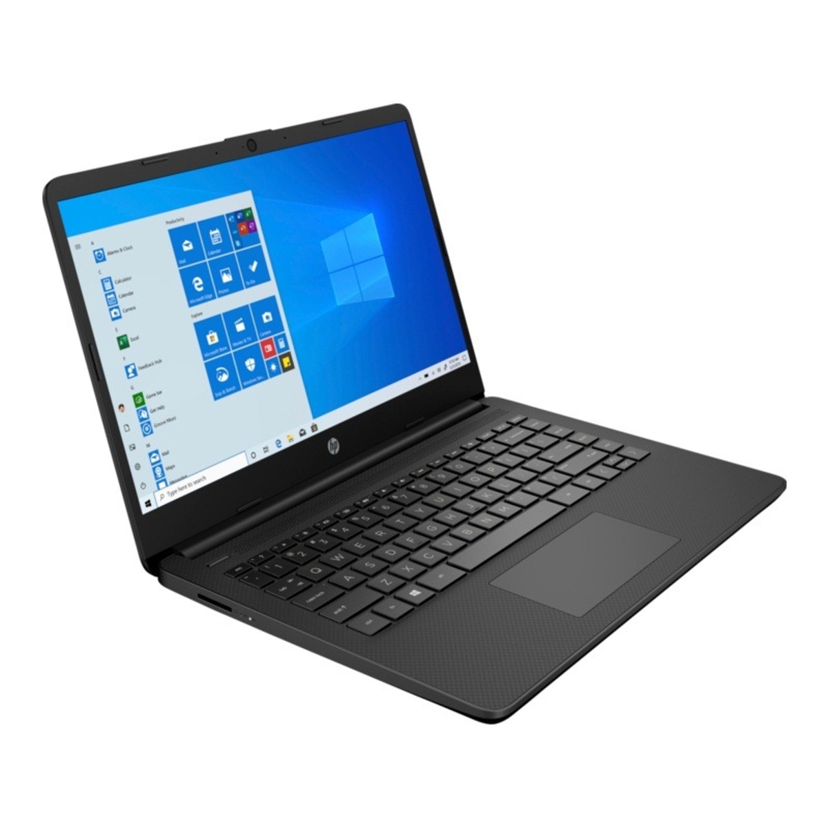 Ноутбук HP 14s-dq3002ur Celeron N4500 / 4Gb / SSD128Gb / Intel UHD Graphics / 14 SVA / HD (1366x768) / Windows 10 / black / WiFi / BT / Cam