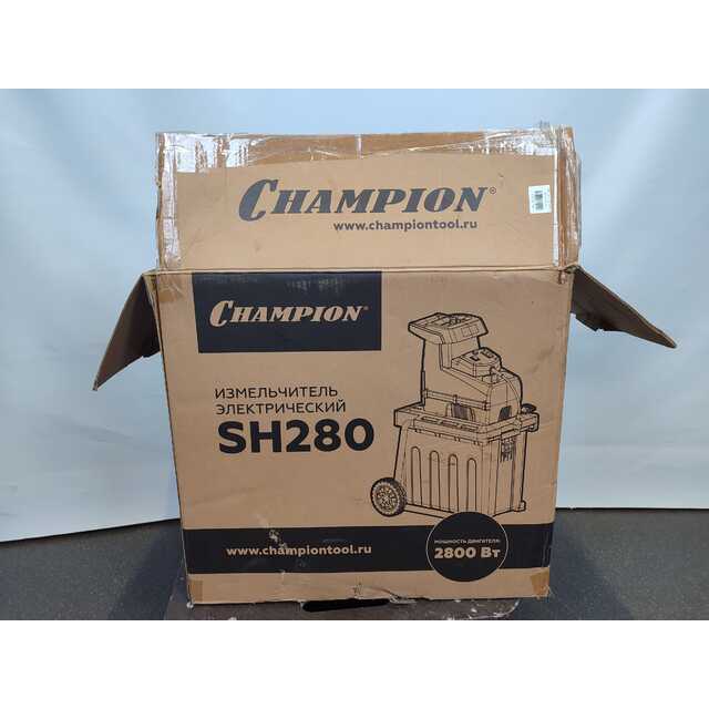 Садовый измельчитель Champion SH280 (Цвет: Yellow)