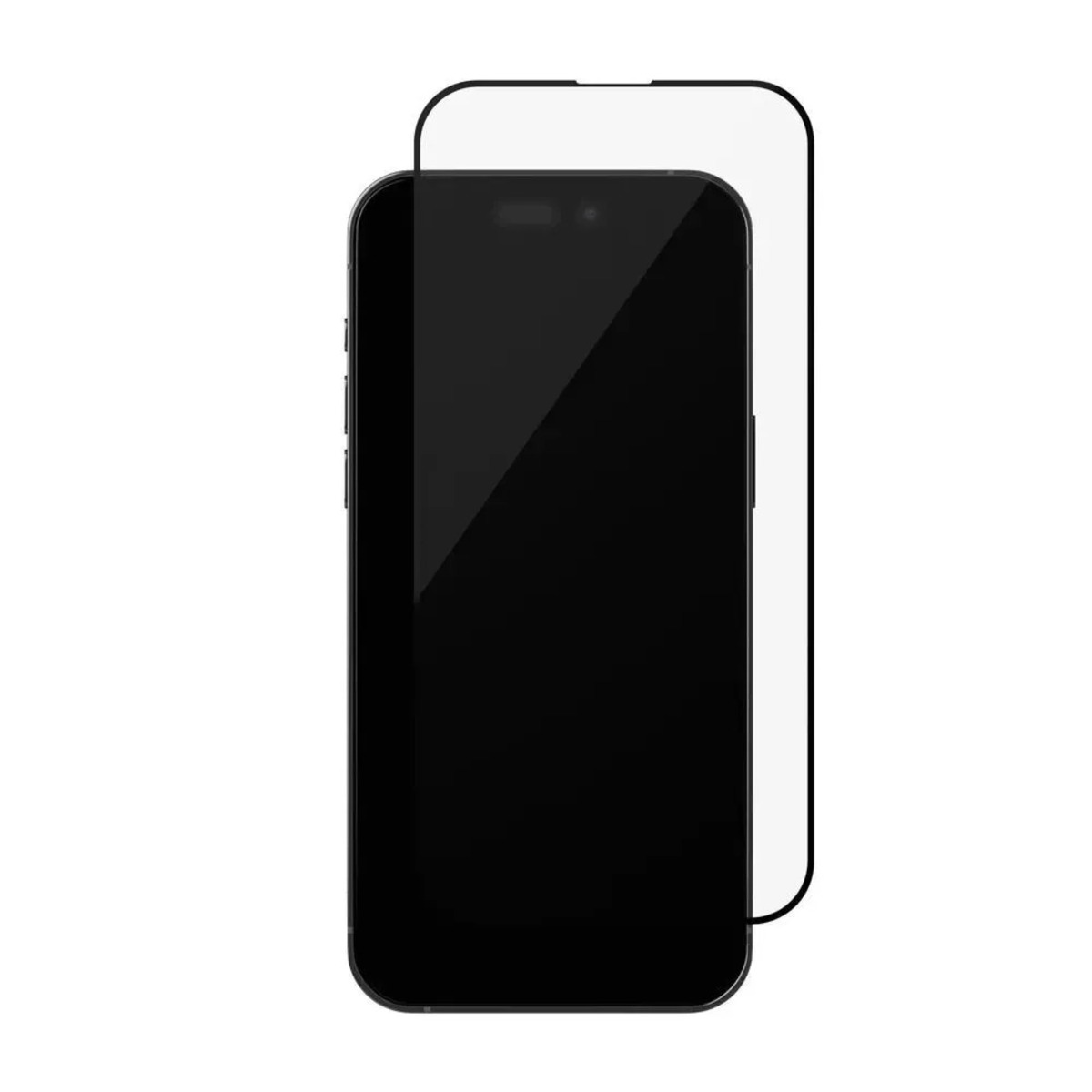 Защитное стекло uBear Extreme 3D Shield для iPhone 15 Pro (Цвет: Black)