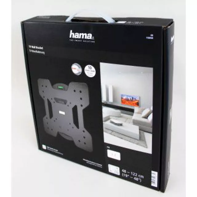 Кронштейн настенный Hama Fix TV Premium H-118050 (Цвет: Black)