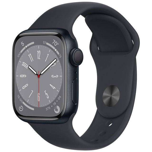 Apple Watch Series 8 41mm Cellular Aluminum Case with Sport Band S / M (Цвет: Midnight)