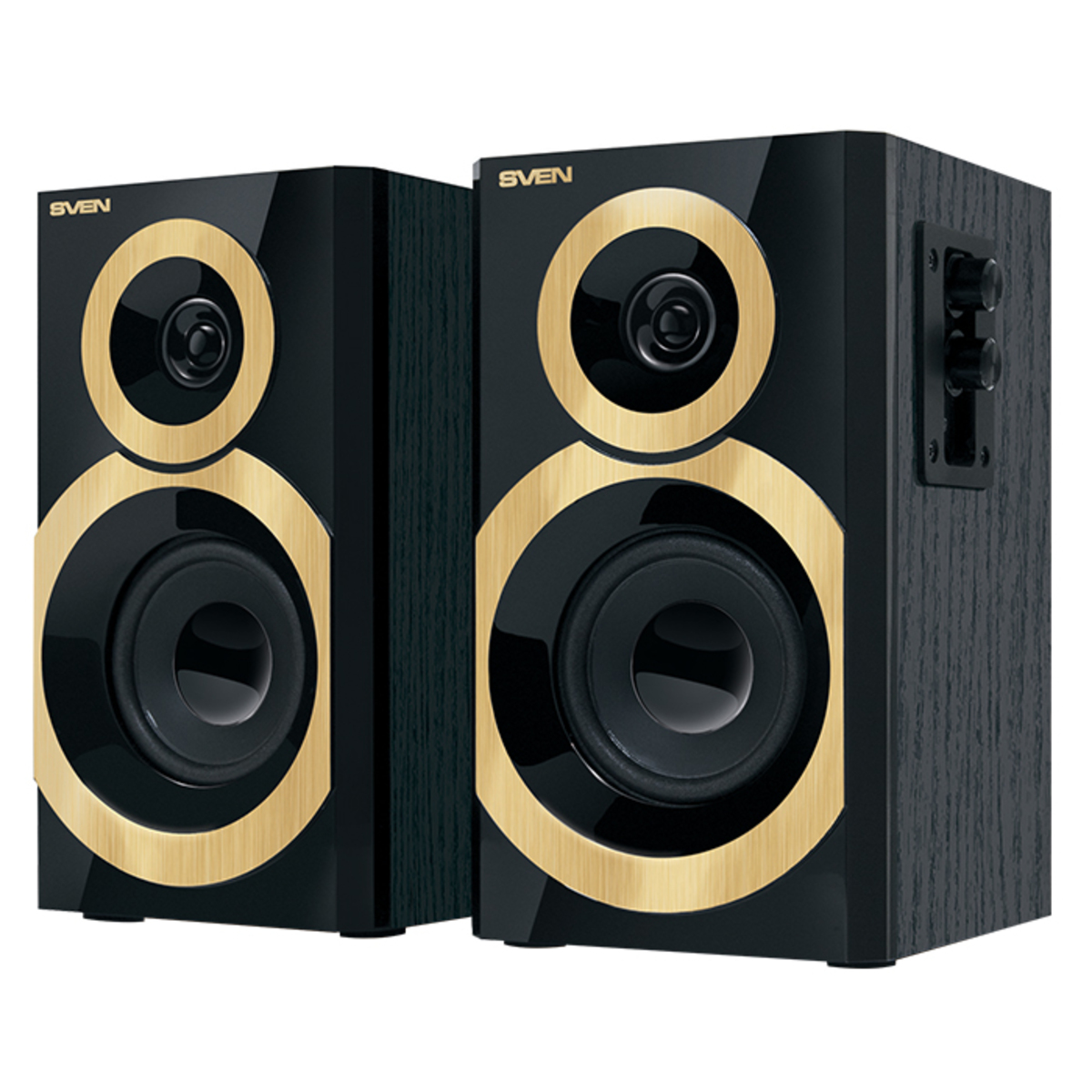 Колонки Sven SPS-619 GOLD 2.0 (Цвет: Black)