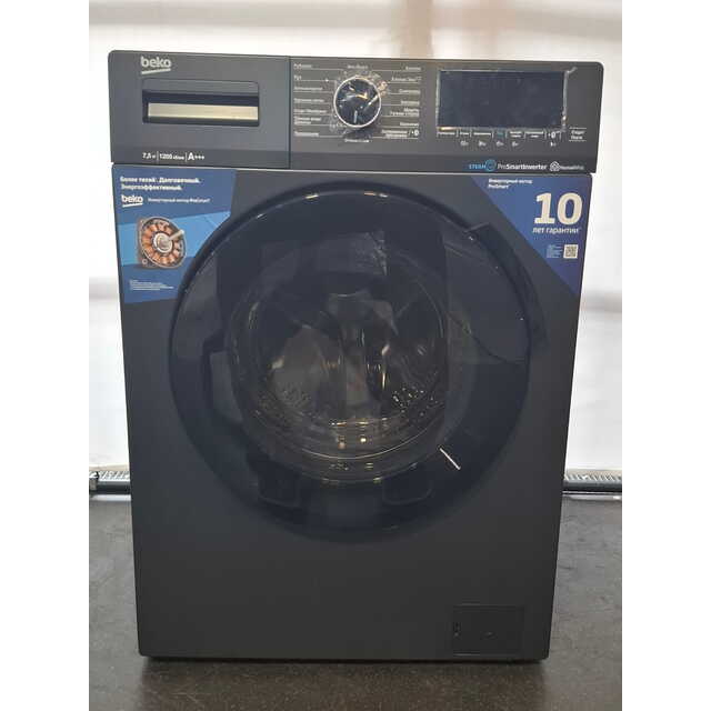 Стиральная машина Beko WSPE7H616A (Цвет: Anthracite)