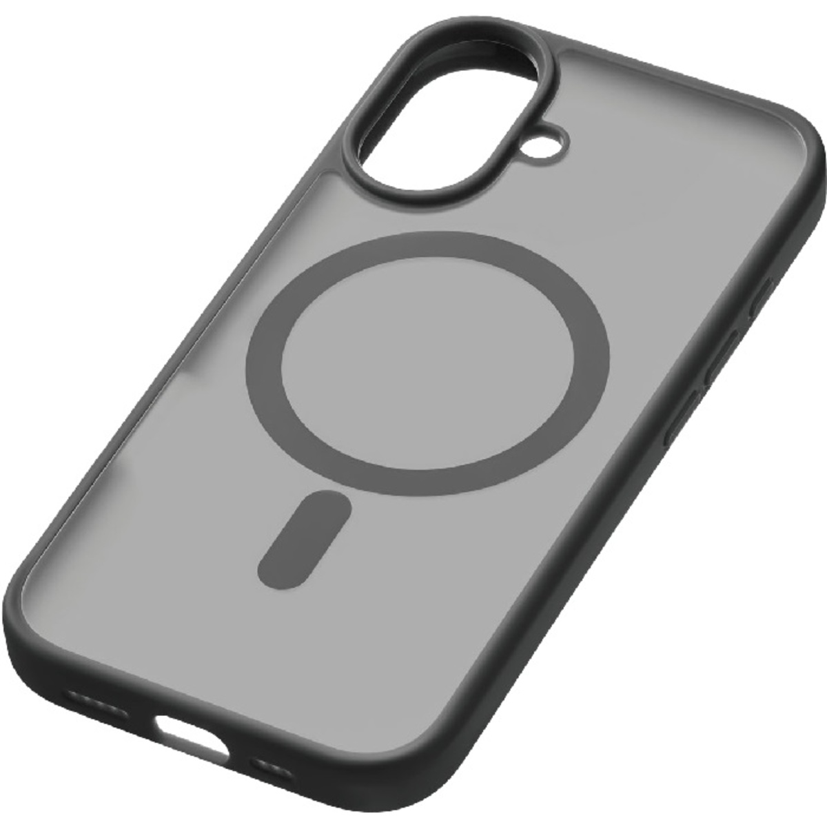 Чехол-накладка uBear Cloud Mag Case для смартфона Apple iPhone 16 Plus (Цвет: Black)