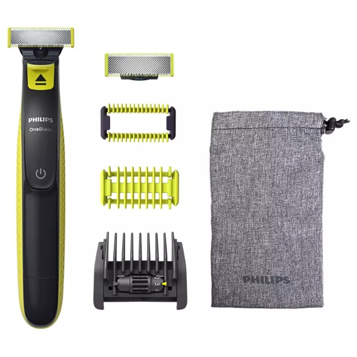 Триммер для волос Philips ONEBLADE QP2821 / 20 (Цвет: Black / Yellow)