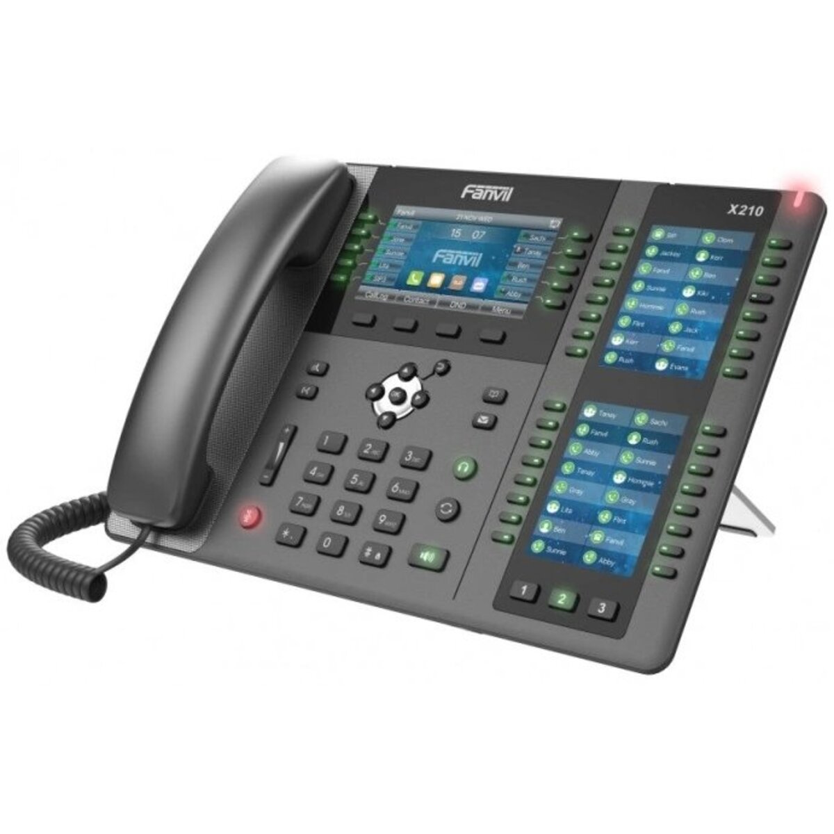 Телефон IP Fanvil X210 V2, черный